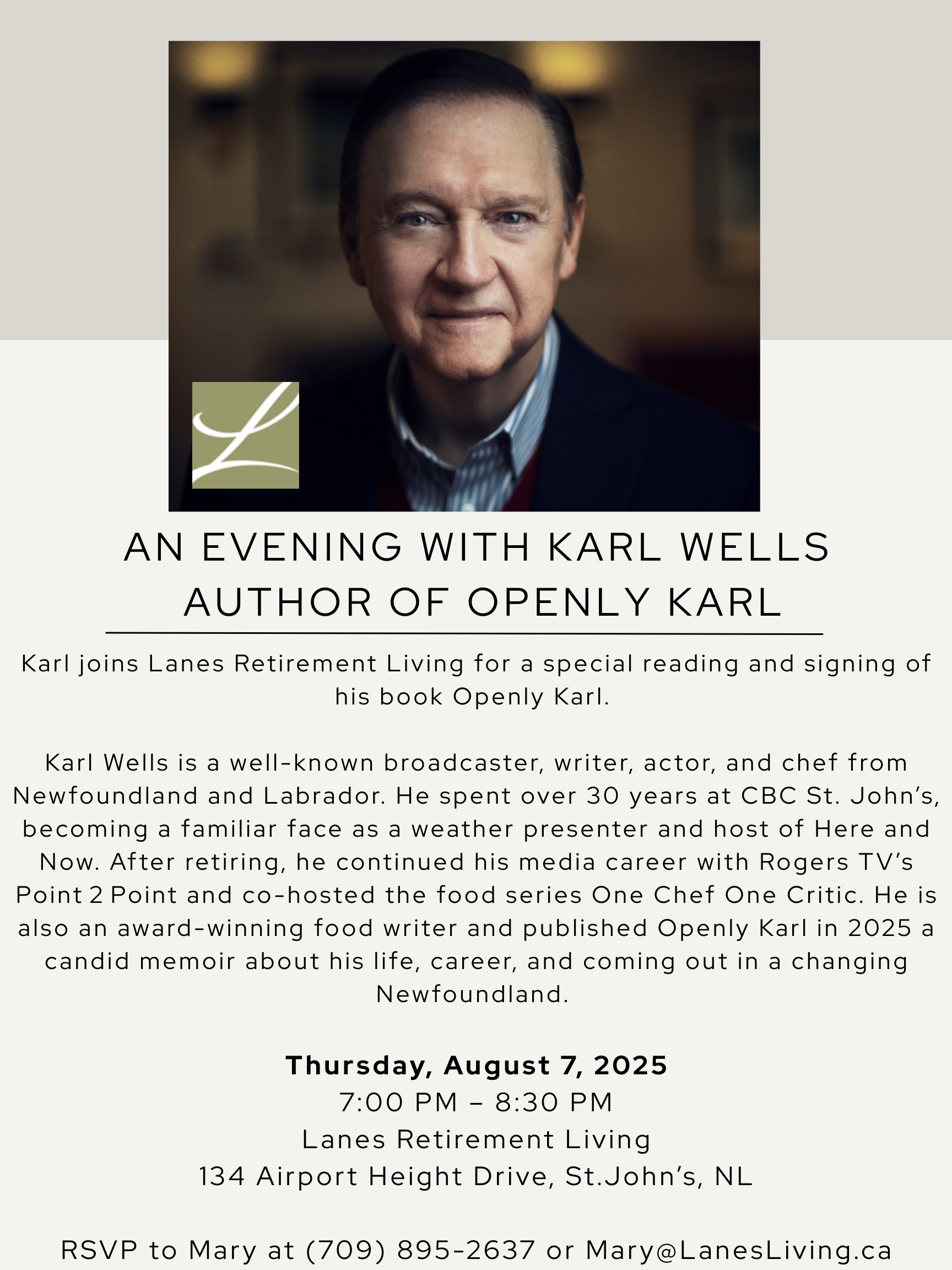 Meet The Author - Karl Wells
